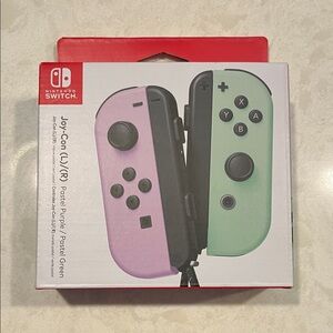 Nintendo Switch Joy-Con Controllers - Lavender and Mint